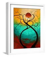 Twisting Love-Megan Aroon Duncanson-Framed Art Print