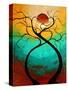 Twisting Love-Megan Aroon Duncanson-Stretched Canvas