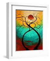 Twisting Love-Megan Aroon Duncanson-Framed Art Print