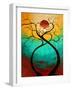 Twisting Love-Megan Aroon Duncanson-Framed Art Print