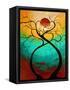Twisting Love-Megan Aroon Duncanson-Framed Stretched Canvas