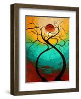 Twisting Love-Megan Aroon Duncanson-Framed Art Print