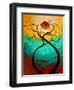 Twisting Love-Megan Aroon Duncanson-Framed Art Print