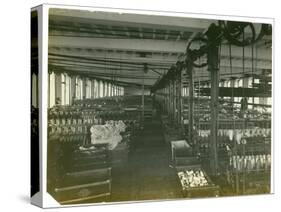 Twisting, Reeling and Winding Room, Leas Spinning Mill, 1923-English Photographer-Stretched Canvas