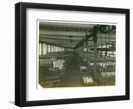 Twisting, Reeling and Winding Room, Leas Spinning Mill, 1923-English Photographer-Framed Photographic Print