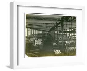 Twisting, Reeling and Winding Room, Leas Spinning Mill, 1923-English Photographer-Framed Photographic Print