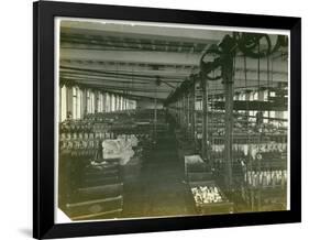 Twisting, Reeling and Winding Room, Leas Spinning Mill, 1923-English Photographer-Framed Premium Photographic Print