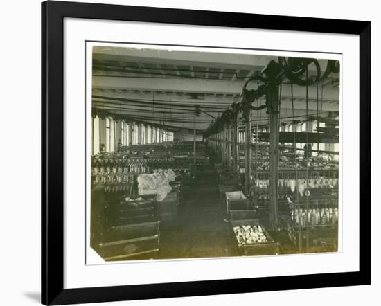 Twisting, Reeling and Winding Room, Leas Spinning Mill, 1923-English Photographer-Framed Photographic Print