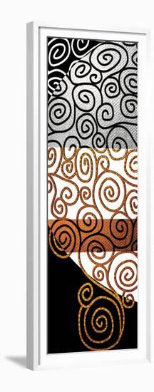 Twisting Whirly Swirls after Klimt-Michael Timmons-Framed Premium Giclee Print
