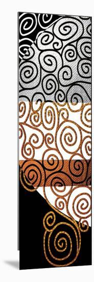 Twisting Whirly Swirls after Klimt-Michael Timmons-Mounted Premium Giclee Print