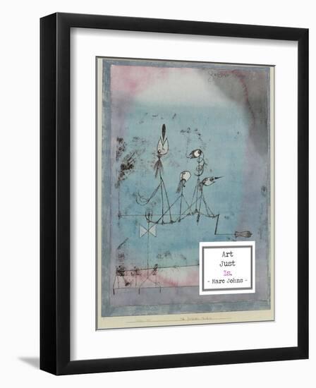 Twittering Machine, 1922-Paul Klee-Framed Art Print