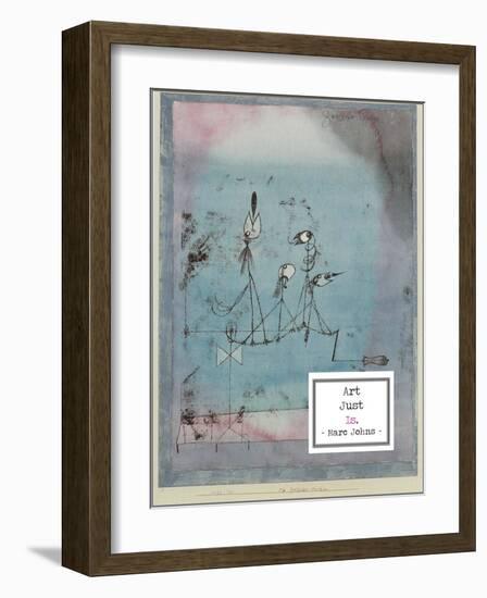 Twittering Machine, 1922-Paul Klee-Framed Art Print