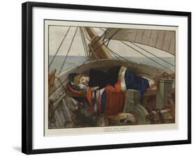 Twixt Two Worlds-Arthur Hopkins-Framed Giclee Print