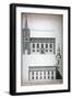 Two 17th Century London Churches, C1750-Benjamin Cole-Framed Giclee Print