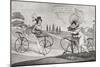 Two 19th Century English Ladies on Bicycles. from Illustrierte Sittengeschichte Vom Mittelalter Bis-null-Mounted Giclee Print