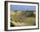 Two 4X4S Descend from the Escarpment on the Approach to Dakhla Oasis in the Western Desert, Egypt-Julian Love-Framed Photographic Print