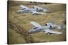 Two A-10 Thunderbolt Ii's Conduct a Training Mission over Arkansas-null-Stretched Canvas