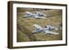 Two A-10 Thunderbolt Ii's Conduct a Training Mission over Arkansas-null-Framed Premium Photographic Print