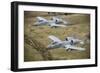 Two A-10 Thunderbolt Ii's Conduct a Training Mission over Arkansas-null-Framed Photographic Print