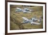 Two A-10 Thunderbolt Ii's Conduct a Training Mission over Arkansas-null-Framed Photographic Print