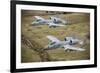 Two A-10 Thunderbolt Ii's Conduct a Training Mission over Arkansas-null-Framed Photographic Print