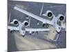 Two A-10C Thunderbolt II Aircraft Fly in Formation-Stocktrek Images-Mounted Photographic Print