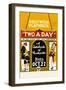 Two a Day-Federal Art Project-Framed Art Print