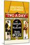 Two a Day-Federal Art Project-Mounted Art Print