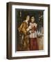 Two Acolytes Censing: Pentecost (Bodycolour on Paper Mounted on Canvas)-Simeon Solomon-Framed Giclee Print