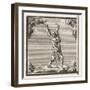 Two Acrobatic Jesters-Bernard Picart-Framed Art Print