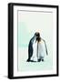 Two Affectionate Penguins-Joel Simon-Framed Premium Photographic Print