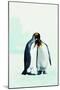 Two Affectionate Penguins-Joel Simon-Mounted Premium Photographic Print