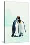 Two Affectionate Penguins-Joel Simon-Stretched Canvas