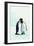 Two Affectionate Penguins-Joel Simon-Framed Photographic Print