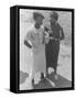 Two African American Women in Their Sunday Best in the Southern United States-Alfred Eisenstaedt-Framed Stretched Canvas