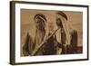 Two African Men with Guns-null-Framed Photographic Print