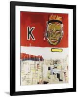 Two and a Half Hours of Chinese Food-Jean-Michel Basquiat-Framed Giclee Print