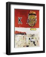 Two and a Half Hours of Chinese Food-Jean-Michel Basquiat-Framed Premium Giclee Print