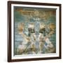 Two Androcephalic Sphynxes or Lions under the Great God Ahura Mazda-null-Framed Art Print