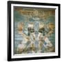 Two Androcephalic Sphynxes or Lions under the Great God Ahura Mazda-null-Framed Art Print