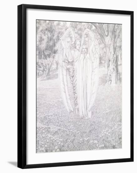 Two Angels, 1904-Carlos Schwabe-Framed Giclee Print