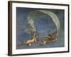 Two Angels Flying-null-Framed Giclee Print