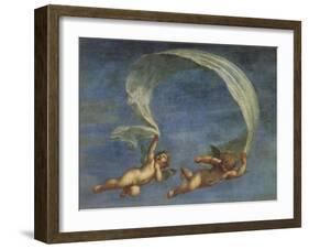 Two Angels Flying-null-Framed Giclee Print