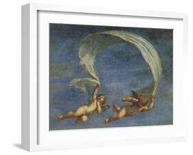 Two Angels Flying-null-Framed Giclee Print