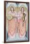 Two Angels Playing Instruments, 1995-Gillian Lawson-Framed Giclee Print