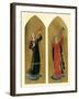 'Two Angels with Trumpets', 15th century, (c1909)-Fra Angelico-Framed Giclee Print