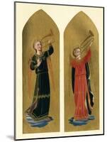 'Two Angels with Trumpets', 15th century, (c1909)-Fra Angelico-Mounted Giclee Print
