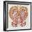 Two angels with trumpets, 1995-Gillian Lawson-Framed Giclee Print