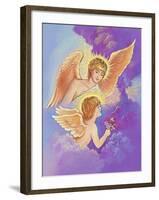 Two Angels-Judy Mastrangelo-Framed Giclee Print