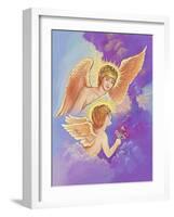 Two Angels-Judy Mastrangelo-Framed Giclee Print